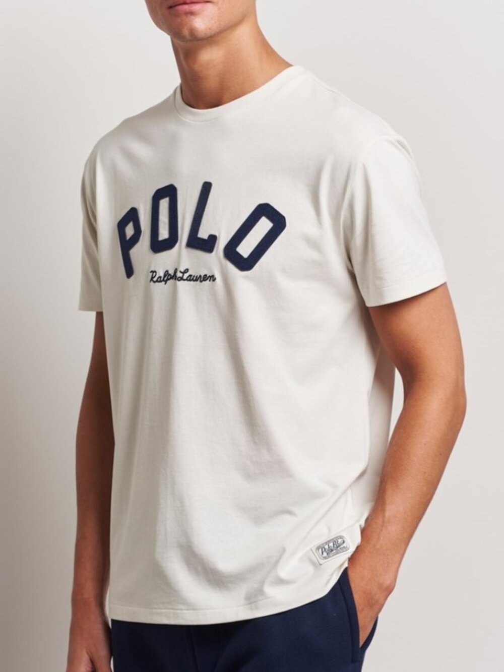 POLO RALPH LAUREN Classic Fit Patch Logo Jersey Short Sleeve T Shirt XL NWT